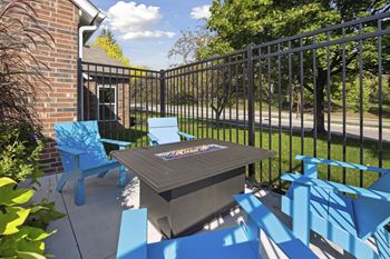 Fire Pit/Table at Eden Commons, Eden Prairie, MN, 55344